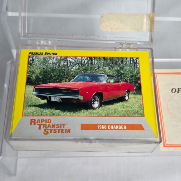 Premier Edition Rapid Transit System 50 Card Set COA No 02524 GNM Sportscards - Picture 4 of 16